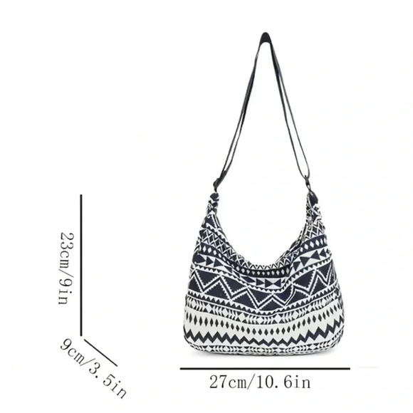 2 LEFT! Cute Hobo Style Crossbody Shoulder Purse - Picture 3 of 4